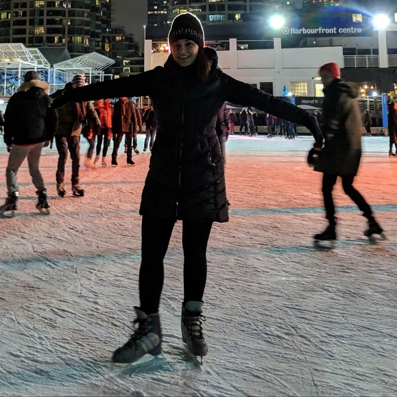 Athleta Black Long Puffer Parka - Picture 14 of 15